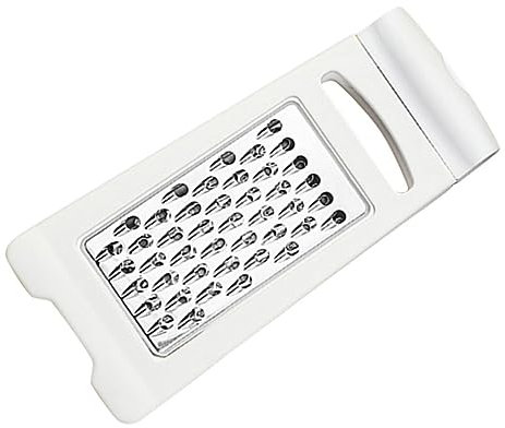 PHENOFICE 1stück Gemüsereibe Faltbare Küchenreibe Mit Rutschfestem Griff Multifunktionale Reibe Für Gemüse Und Obst Für Schnelle Zubereitung Weiß