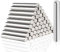 40 Stück Zylinderstifte Ø6x40mm, 304 Edelstahl Zylindrischer Stifte, Regalbodenträger Regalstützen Stifte, Bodenträger Stiftemetall Regalstifte, Regalbodenstifte Zylindrische für Türen Fenster