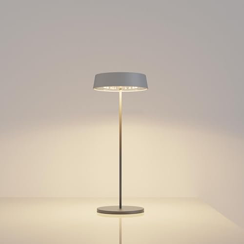 Palmina 901, Led Tischlampe Dimmbar,4400mah Led Tischlampe Kabellos,IP54-Schutz,Lampe Für Den Innen-/Außenbereich,Geeignet Für Abendessen,Lesen, Schlafzimmer,Garten Und Vieles Mehr