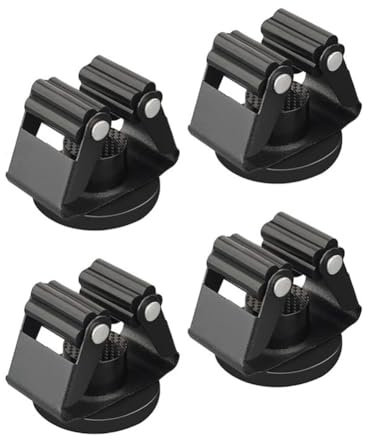 FVZWKHD 4pcs Magnetic Mop Broom Holder Strong Broom Mop Holder Wall Mounted Suitable for Garage Kitchen Laundry Workshop