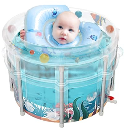 Vasca idromassaggio gonfiabile per spa, vasca idromassaggio portatile per adulti, materiale PVC con controllo della temperatura, design quadrato grande da 60 cm, vasche da bagno regolabili con comodo