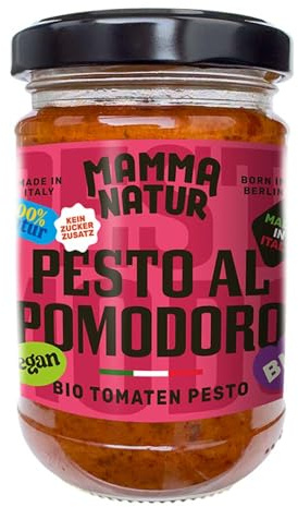 Mamma Natur Pesto al pomodoro, Tomaten Pesto, 130g