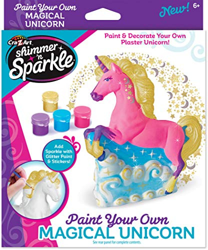 CRAZART SHIMMER N SPARKLE PAINT YOUR OWN MAGICAL UNICORN SET