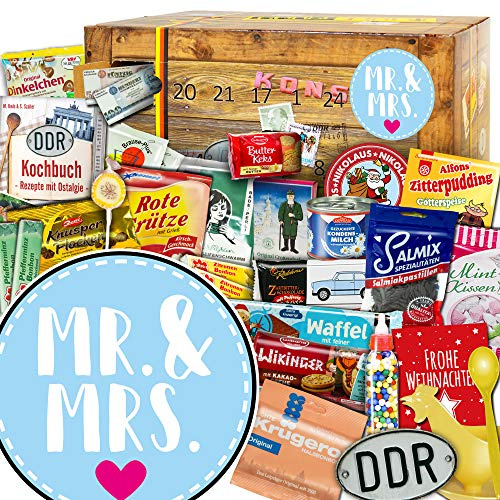Mr& Mrs/Weihnachtskalender DDR/Adventkalender für Paare 2024 2025