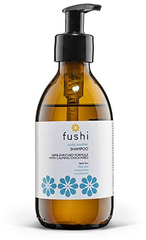 Fushi Scalp Soother Herbal Shampoo | Refillable Zero Waste Glass Bottle 230ml