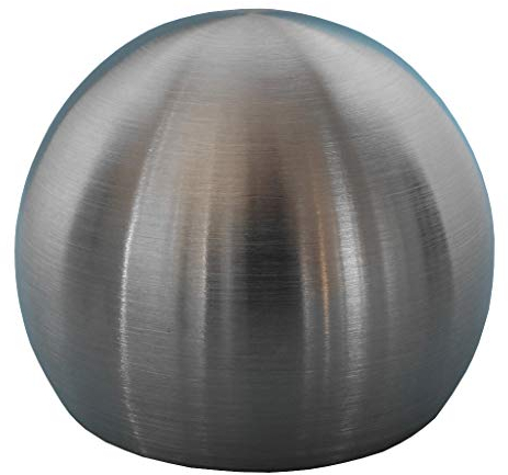 Aufsteckkugel für Rohr 42,4 x 2 mm Kugel rund Endstück Rohrende Edelstahl V2A Handlauf Geländer