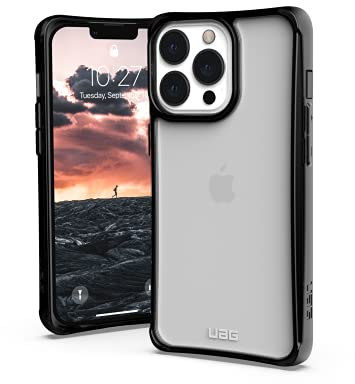 URBAN ARMOR GEAR UAG Designed for iPhone 13 Pro Case Grey Ash Rugged Lightweight Slim Shockproof Clear Plyo Protective Cover, [6.1 inch Screen]