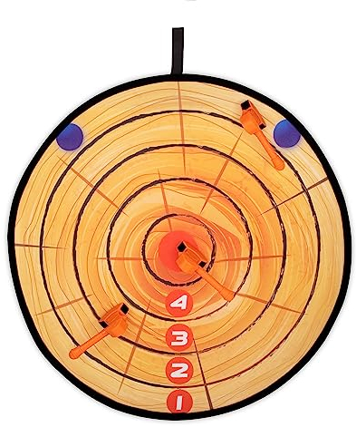 Thumbs Up - Jeu de Lancer de Hache, Mini-Jeux pour Adultes, Lancer de Hache en intérieur, Jeu de visée, Hache Viking, Jouet à Lancer, Jeux Viking,