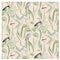 Muriva Eden Kivu Birds Water Plants Wallpaper Pink M37403