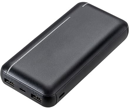 Vivanco Powerbank 20000 mAh Li-Ion USB-A, USB-C® Schwarz Statusanzeige