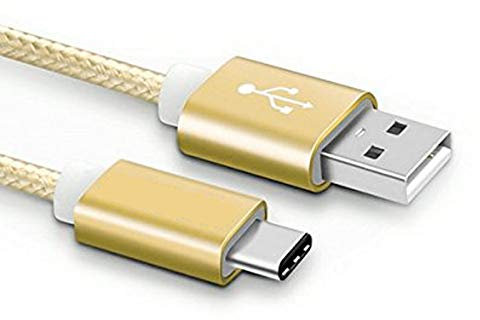 Cavo USB intrecciato di tipo C per Oppo Reno 3 4 5 6 7 8 Z 10x Zoom Find X X2 X3 X5 Lite Neo Pro N2 Flip A5 A9 A52 A72 A91 A53s A74 A94 5G A16s A54s A76 A96 A77. A57s Pad Air (20 cm)