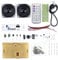 POFET Kit de Altavoces DIY, Kits de práctica de Soldadura, Kit electrónico, Control Remoto Disponible, Soporte Bluetooth/USB con Amplificador estéreo de 3W + 3W