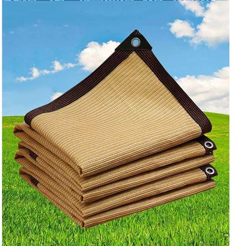 PanHuiWen Voile D Ombrage Toile Ombrage Filet D'Ombrage pour Serre De Jardin Voile D Ombrage AjouréE pour Pergola, Jardin Balcon,3x3m