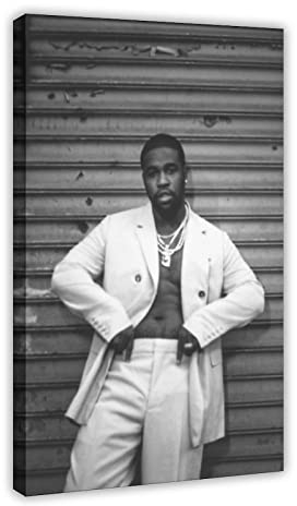 EYEZER Exklusive Art Rapper ASAP Ferg Poster 2 Leinwand Poster Schlafzimmer Dekor Sport Landschaft Büro Zimmer Dekor Geschenk Rahmen Stil 20 x 30 cm