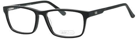 Air Force Gafas de vista AFV118, Monturas para hombre, Negro