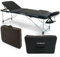 VENDOMNIA Mobile Massageliege - Aluminium mit 3 Zonen höhenverstellbar inkl. hochwertiger Kopfstütze Tasche Armlehnen - Farbwahl Klappbar, Massagetisch Massagebett Massagebank Behandlungsliege