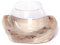 CREEDWOOD Wurzelholz Windlicht Nuria | 18x11x15 cm | mit Glaseinsatz | Holz Stamm, Deko Vase, Windlicht, Teelichthalter in Holz Schale, Tischdeko