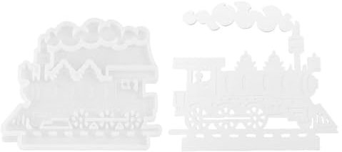 Formen in Zugform – Silikon-Backform in Form eines Zugs, Einsatzform für Kerzenhalter in Form eines Dampfzugs | -Formen für Züge, Einsatz für Kerzenhalter, Silikonform, Kerzenhalter zum Einstecken,