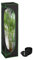 Relaxdays Armario Cultivo Indoor, Carpa Invernadero Interior, Plantas y Hierbas, Opaco, 160 x 40 x 40 cm, Negro y Verde, Plástico, Poliéster, Acero, 40 x 40 x 160 cm