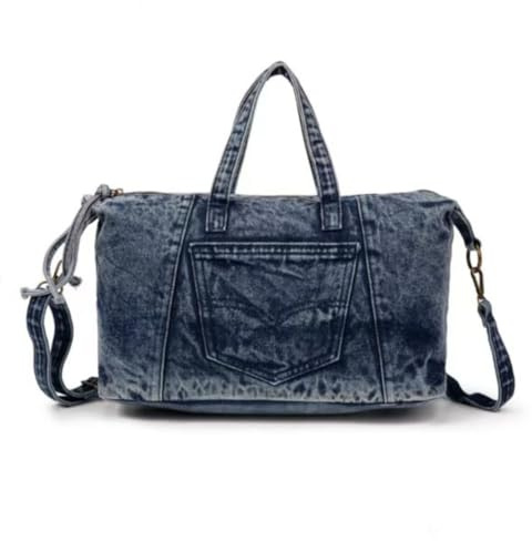 J26 Jeans Denim Tasche Schultertasche Canvas Bag Retro Umhängetasche Shopper Uni Vintage Shopper