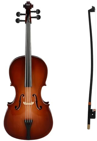 Handgefertigtes Miniatur Cello Holz Mit Realistischem Dekorativem Für Regale Schreibtisch Musikbegeisterte Zeigen Holz Cello Dekoration