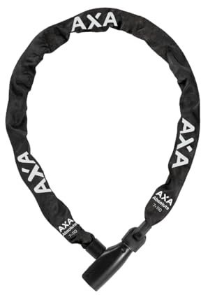 AXA Absolute 7-110 Kettenschloss – Länge 110 cm – Sicherheitsstufe 7 – Stahlglieder 7 mm – Extra lang