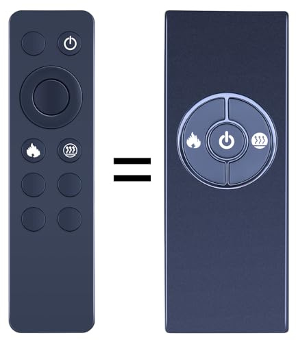 RYQIF Replacement Remote for Dimplex Opti-Myst Fire Electric Fires | No Setup Required,Sensitive,Fully Functional