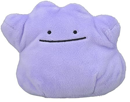 Pokemon Center Original Pokemon Fit Ditto Métamorph Ditto Plush Peluche Plüschtier