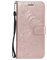DENDICO Cover per Galaxy S7 Edge, Pelle Portafoglio Custodia per Samsung Galaxy S7 Edge Custodia a Libro con Funzione di appoggio e Porta Carte di Credito - Oro Rosa