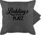 Kissenbezug - Statement Kissen mit Sprüchen - Lieblingsplatz - Lieblingsort - 50 x 50 cm - Grau - lieblingskissen bedruckte+kissen+mit+spruch spruch mein kuschelkissen sofa kissenhülle sprüche
