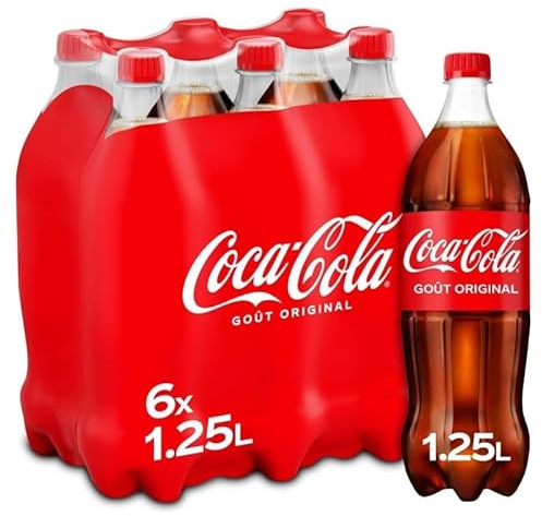 COCA-COLA - Pet 6X1.25L - Vendu Par Unité