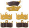 Pastillas Freno Pastillas Freno Delanteras Y Traseras Motocicleta para BMW para R 1200GS R1200GS para Adventure R1200R R1200RS R1200 para RS R1200RT R1200 para RT 2013-2018 Pastillas Freno Disco