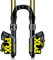 BINGYUAN Fahrradgabel Aufkleber F-o-x38 Vordere Gabel Aufkleber Mountainbike Vordere Gabel Aufkleber F-O-x 38 Fahrradfarbe Wechseln wasserdichte Aufkleber (Color : Yellow)