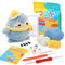 NAMOON Anfänger-Häkelset, komplettes Häkelset mit Easy Peasy Garn, DIY Häkelset für Anfänger, Häkeltier-Set enthält Schritt-für-Schritt-Anleitung Video für DIY Handwerk Kunst (Pinguin)