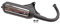 Ersatz Auspuffanlage passend für Piaggio Zip 2 Base, SSL, Fast Rider, SP 25 50 ccm 2T – Top Passform