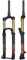 LUNJE 27,5 29 Mountainbike Federgabel Federweg 160mm XC/AM MTB Luftgabel Zugstufeneinstellung 1-1/2 Konische Gabel Steckachse 15 * 110mm Boost，mit Schloss (Color : Gold, Size : 27.5inch)