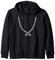 BMX Bling Bling Fahrradkette mit BMX Anhänger Kapuzenjacke
