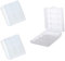 3Pcs AA/AAA Cell Battery Storage Case Holder Box,Plastic Battery Case,Clear Plastic Cell Battery Storage Case Holder Box for AA AAA Batteries&Rechargeable Batteries,Protecting and Transporting Cell