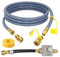1/2 Gas Hose with Quick Connect Fitting for BBQ, Grill, Pizza Oven, Patio Heater, Propane to Natural Gas Conversion Kit