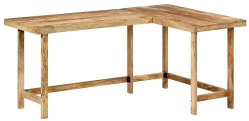 vidaXL Schreibtisch 165x110x75 cm Massivholz Mango