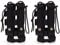 HOUSON 2 PCS Tactical Water Bottle Pouch, Molle Bottle Holde Water Bottle Bags Black