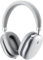 iKF Nano Auriculares con Cancelación de Ruido, Cascos Supraaurales Inalámbricos, Reproducción ANC 95 Horas, HiFi Estéreo, Modo Transparencia, App Control, Diseño Ligero (Plata)