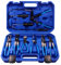 CENIIUSA 9PC Hose Clamp Pliers Wire Long Reach Hose Clamp Pliers Set Flexible Auto Tools for Fuel Oil Water Hose Repair Kits, Blue