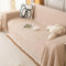 FANSU Sofabezug L Form 1 2 3 4 Sitzer, Elegant Sofaüberwurf Decke Ecksofa Universelle rutschfeste Couch Bezug Sofaschoner Sofa Decken Couch Überwürf Einteiliger Sofabezug (Khaki,180 * 300cm)