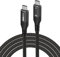 Cable USB C Thunderbolt 4 40 Gbps, carga rápida 100 W USB 4 cable de datos, 8 K @ 60 Hz, cable USB C a USB C para MacBook, Dock, PSSD, iPhone 16, ordenador portátil, Android Auto, eGPU, 2 m