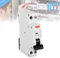 FI/LS-Schalter 16A, FI Schutzschalter, 30mA Fehlerstromschutzschalter, 1P+N 6kA FI-Schalter mit RCBO 16Amp Nennstrom RCD-geschützter Leistungsschalter, FI/LS Schalter Sicherungsautomat, 230V, Typ A