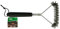 Amig - Cepillo de Limpieza Fireplus para Barbacoa | Cepillo de Acero Inoxidable| Utensilio para Limpiar Parrillas y Planchas | Accesorio para Limpiar Barbacoas | Longitud: 30,5 cm