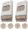 Ioggtser 40 PCS Mini Glue Gun Wax Seal Stick for Stamp, Wedding Invitations, Cards, Envelopes (Champagne Gold)