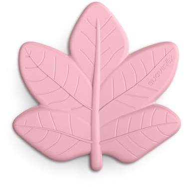 Suavinex, einteiliger Silikon-Beißring. Weich, flexibel, sicher. Beruhigt & lindert das Baby-Zahnfleisch. Ergonomisch, leicht zu greifen, mit Textur/Reliefs. Wald-Design, Poetry, Rosa