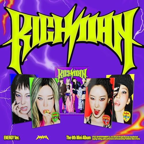 The 6th Mini Album ‘Rich Man’ (ENERGY Ver. / KARINA Ver.)
